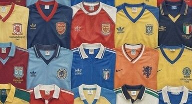 Vintage Fußballtrikots